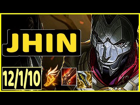JHIN VS SAMIRA - 12/1/10 KDA ADC GAMEPLAY