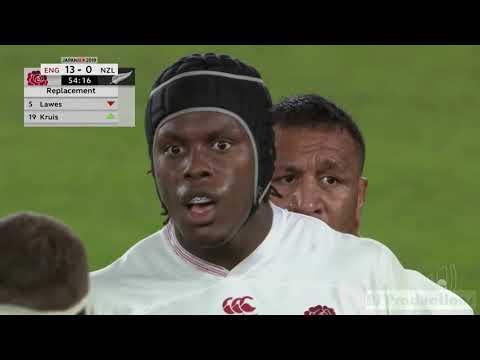 Maro Itoje Rugby highlights vs NZ