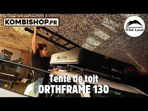 Tente de toit WildLand | Zoom sur la OrthFrame 130