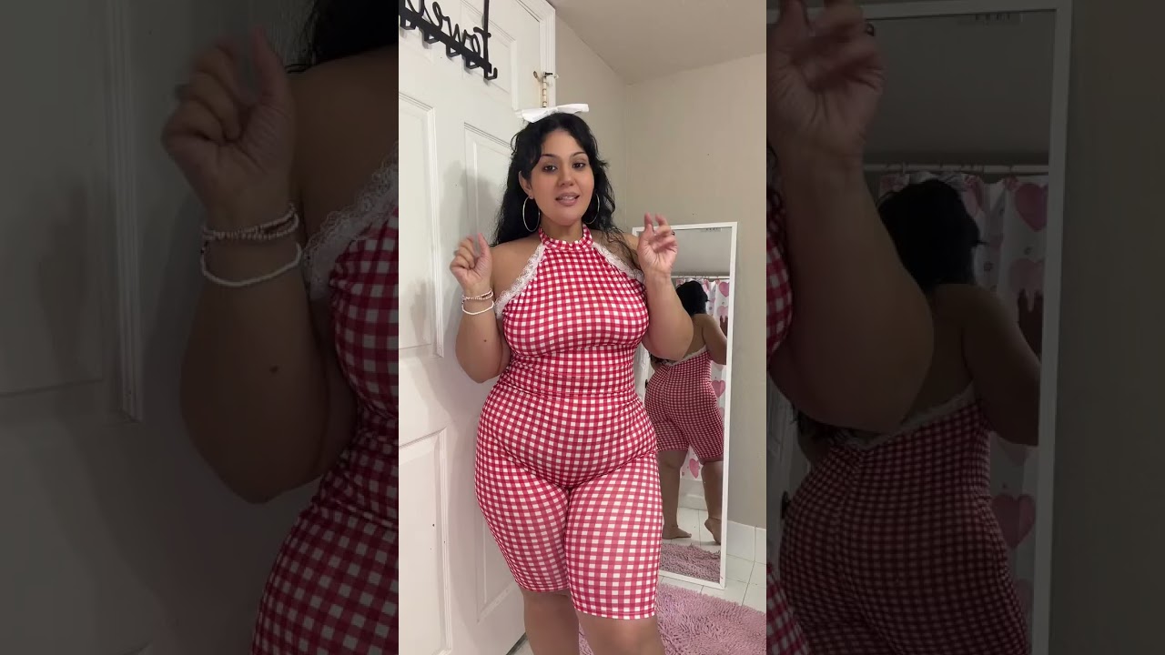 SHEIN Curvy plus size Easter dresses 