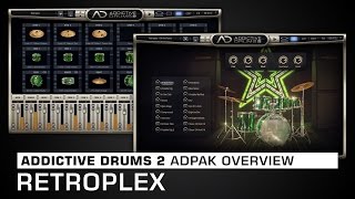 Video thumbnail for Addictive Drums 2 ADpak Overview: Retroplex by XLN Audio