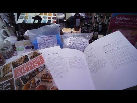 Wednesday Wash and Brush Up  #naturaldyes #inks #inkdrawing #makingart