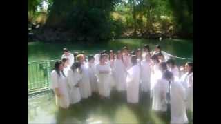 NLCM Baptism at Jordan River 2012