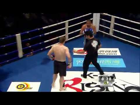 K1 RISING WORLD GP MADRID 2012 Mirko Crocop vs Loren Javier Jorge.mp4
