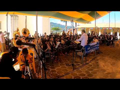Banda filarmonica infantil-municipal de San Miguel Quetzaltepec, mixe