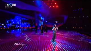 HD Eurovision 2012 Portugal: Filipa Sousa - Vida Minha (Semi-Final 2)