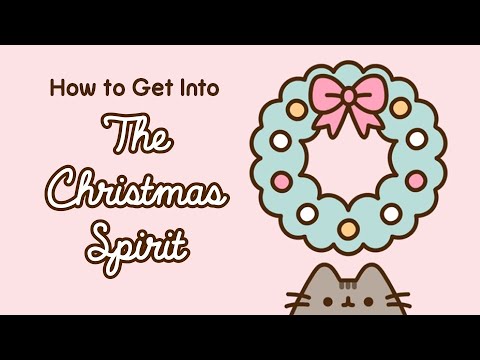 Pusheen: How to Get Into The Christmas Spirit