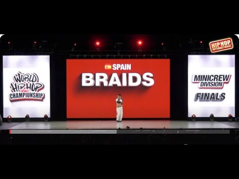 Braids - Spain  | MiniCrew Division | 2024 World Hip Hop Dance Championship Finals