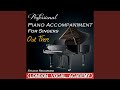 Out There Hunchback Of Notre Dame Piano Accompaniment Professional Karaoke Backing Track