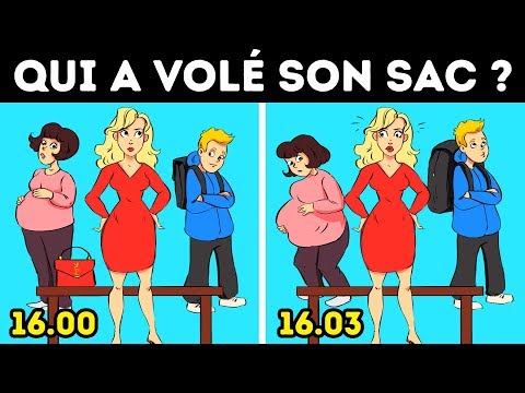QUI EST LE VOLEUR ? 17 ÉNIGMES DE DÉTECTIVE AVEC RÉPONSES POUR ENFANTS