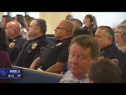 Officers attend Special Olympics athlete's funeral