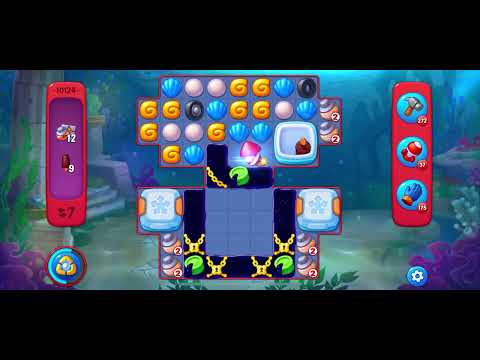 Fishdom Hard level 10124 no boosters フィッシュダム ハード