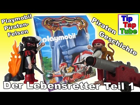 Playmobil 4776 Piraten Felsen Spielzeug Geschichte Kanal für Kinder Kinderkanal
