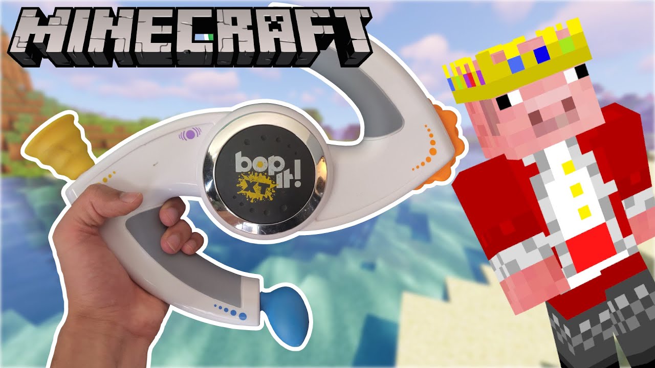 Can You Beat Minecraft with a Bop It? - YouTube
