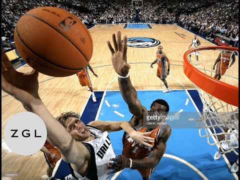 Dirk Nowitzki vs Amare Stoudemire Full Duel - (2005.02.26) 59 Points, 26 Rebs Combined!