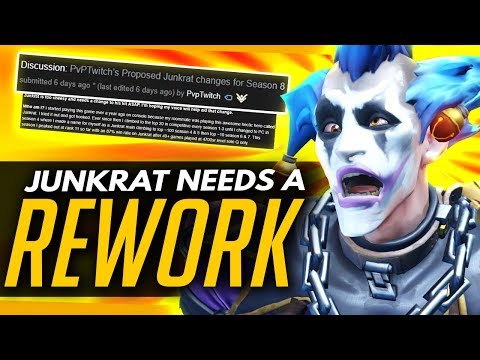 Overwatch | JUNKRAT ISN'T OP.... But Needs REWORK ft PvpTwitch