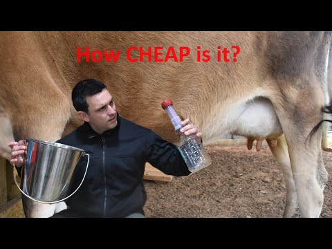 How YOU can Build a Milking Machine  for LESS than $200