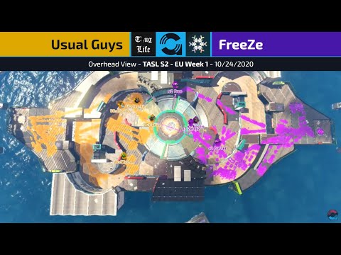 TASL2 EU Week 1 - FreeZe / Usual Guys (Overhead view)
