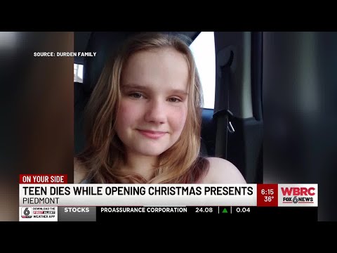 Teen dies while opening Christmas presents