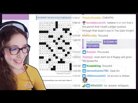 Solving a Crossword puzzle with 500 People - YouTube
