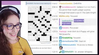 Solving a Crossword puzzle with 500 People