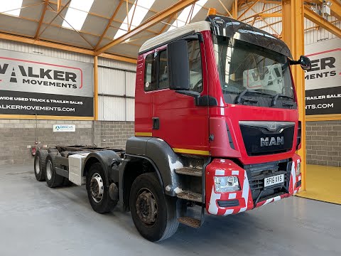 New In Stocklist For Sale: MAN TGS 35.400 *EURO 6* 8X4 CHASSIS CAB – 2016 – RF16 XVS