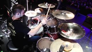 August Burns Red - &quot;Mariana&#39;s Trench&quot; (MATT GREINER DRUM VIEW) LIVE