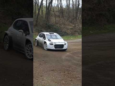 🏁Test Sarrazin Motorsport 2025 - Citroën C3 Rally2 - Roger Hodenius - Aa26 Racing #shorts #citroen