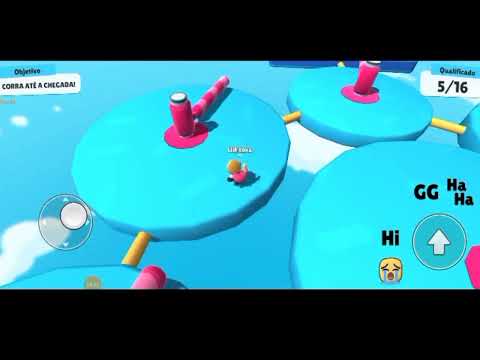 PASSANDO NERVOSO NO "STUMBLE GUYS "