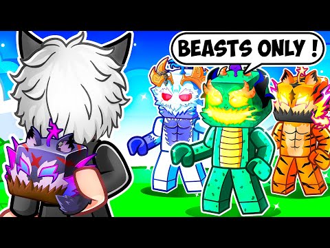 I Went UNDERCOVER to Join a BEAST ONLY CLAN in Roblox Blox Fruits!
