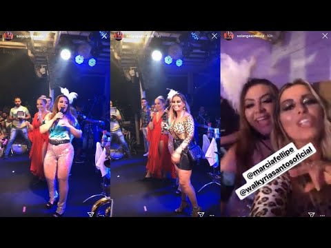 Solange Almeida Márcia Fellipe Walkyria Santos Baú Das Poderosas do Forró