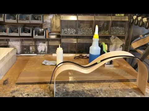 Blues Creek Guitars - Bending Reference Library - Bending Figured Maple