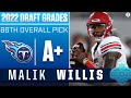 Titans take QB out of Liberty Malik Willis at 86th Pick in 3rd Round I 2022 NFL Draft Grades