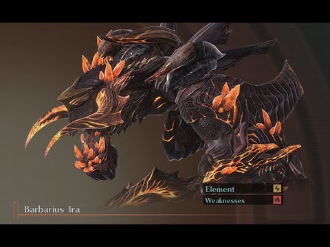 God Eater 3 - Biting Edge vs. Ashwrought Aragami - Barbarius Ira