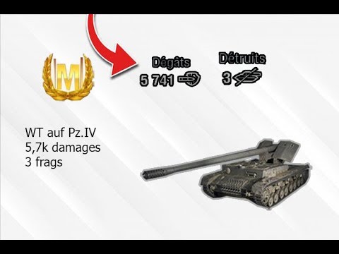 WT auf Pz IV, 5,7k damages, 3 frags