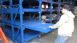 Pull out racking - extra long