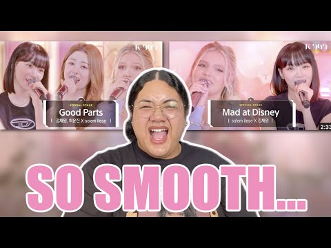 YES YUNJIN!!! | LE SSERAFIM X SALEM ILESE - GOOD PARTS X MAD AT DISNEY REACTION