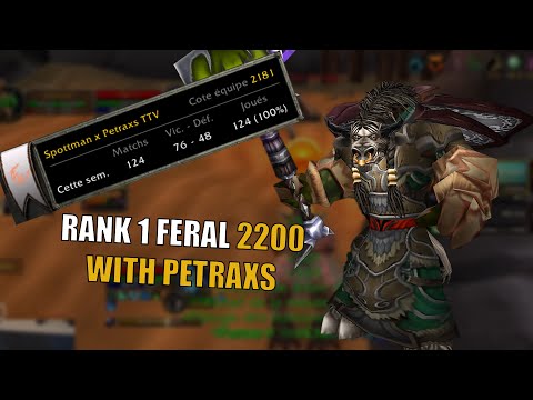 Spottman - Rank 1 Feral | Classic TBC arena PvP - Best of Twitch #1