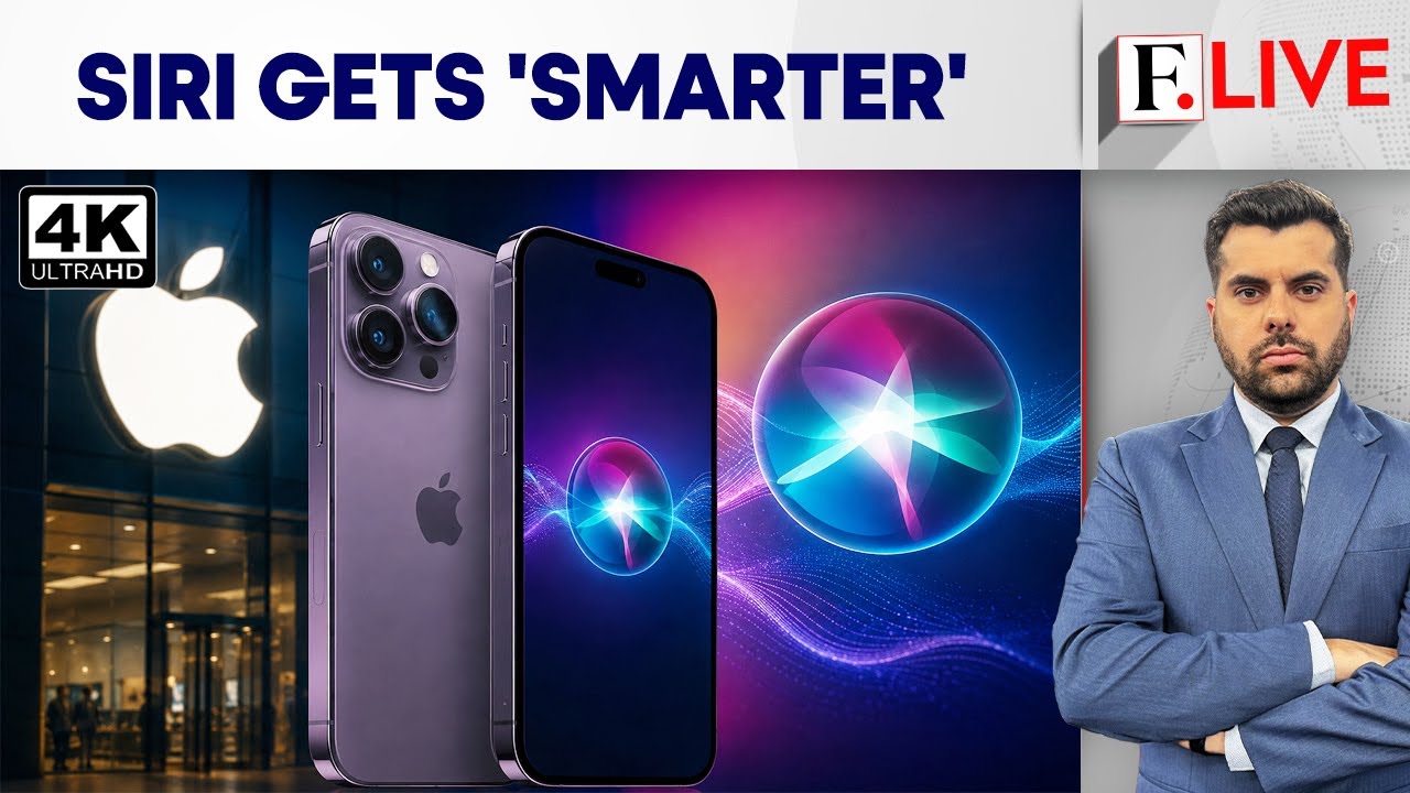 Apple Unveils AI-Powered Siri, Turns To Google For Biggest iPhone Upgrade Yet | Firstpost Live | 4K