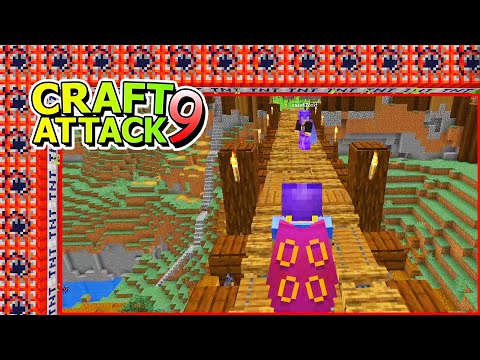 He wants to blow up Croco's bridge, and I have to decide?! - Minecraft Craft Attack 9 #70