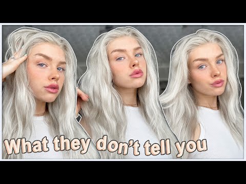 What you NEED to know before going PLATINUM blonde | WHAT THEY DON'T TELL YOU | watch this before..