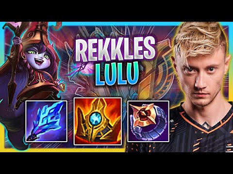 REKKLES TRIES LULU SUPPORT! | FNC Rekkles Plays Lulu Support vs Thresh!  Season 2023