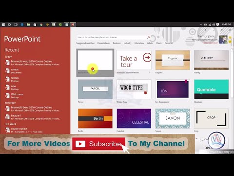 Ms Powerpoint 2016 Training in Urdu Hindi | Font styling and Formatting | Lesson 05