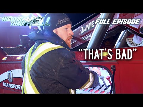 Truck Buried Deep in the Snow Shocks Greg | Full Episode | S10 E08 | Highway Thru Hell