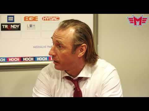 Tisková konference : ČEZ Motor České Budějovice - HC Slavia Praha (42. kolo)
