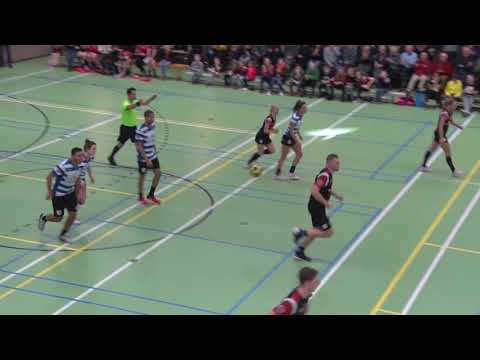Korfbal League Samenvatting, speelronde 11: DOS'46 - Blauw-Wit (A)