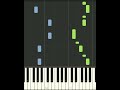 Daniel Tiger's Neighbourhood Theme Song Piano #shorts