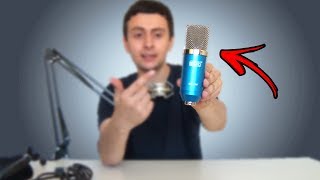 MICROFONE BARATO IDEAL PARA YOUTUBE & TWITCH!