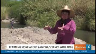 12News Joins ADEQ on Field Trip