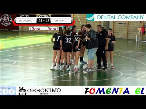 DENTAL COMPANY BM LAGUNA vs HIPER HIERROS BM NAVA Juvenil Fem.